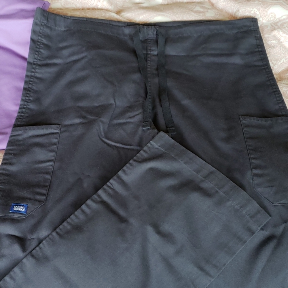 Basic Cargo Grey Scrub Pant S